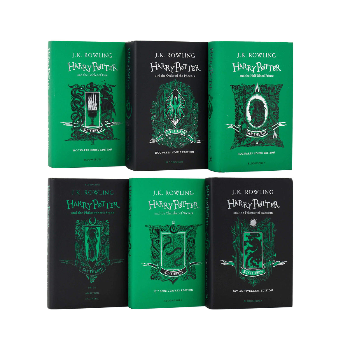 Harry Potter Slytherin Edition 6 Books Set — Books2Door