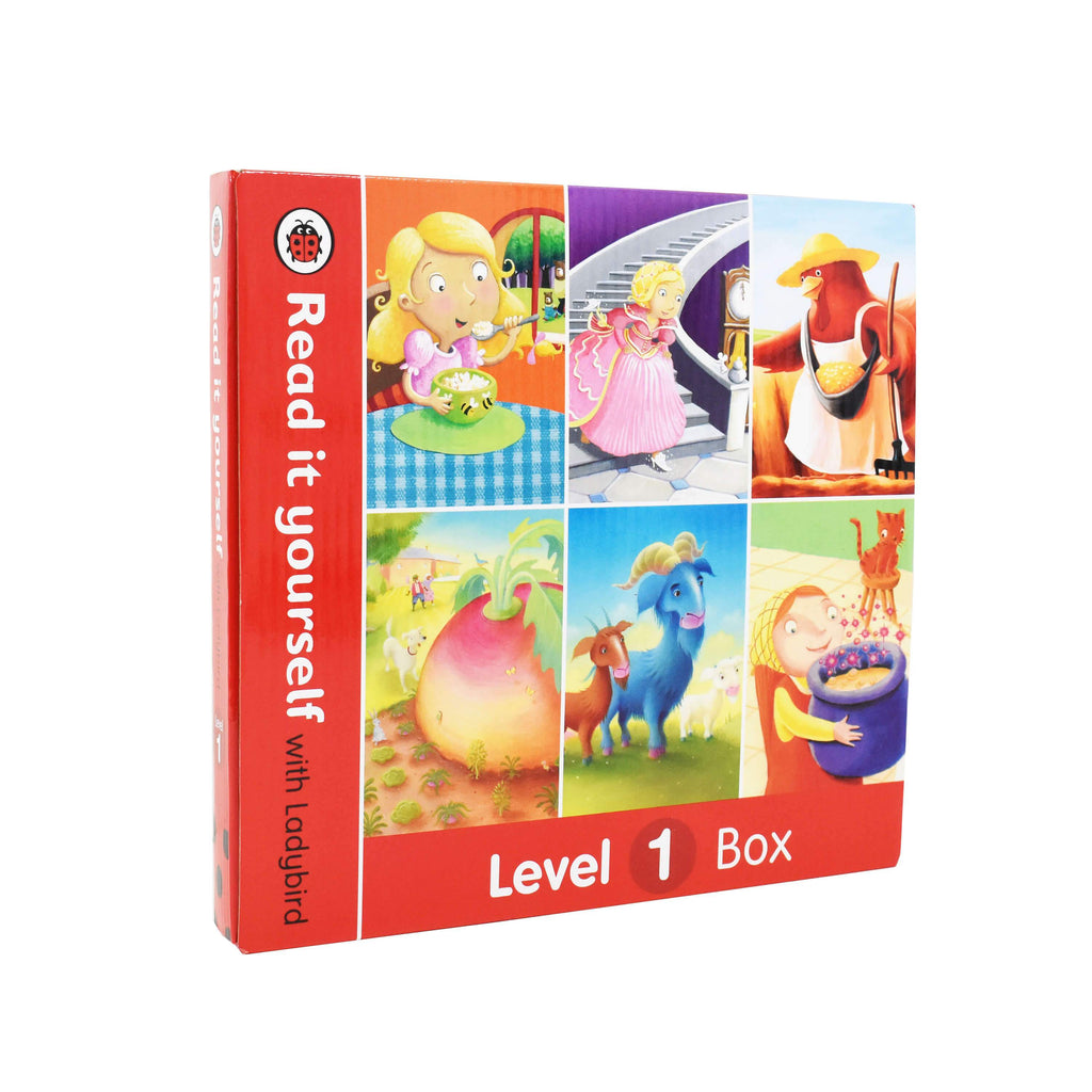 Read it Yourself with Ladybird Level 1 Collection 6 Books Box Set - Ages  0-5 - Hardback