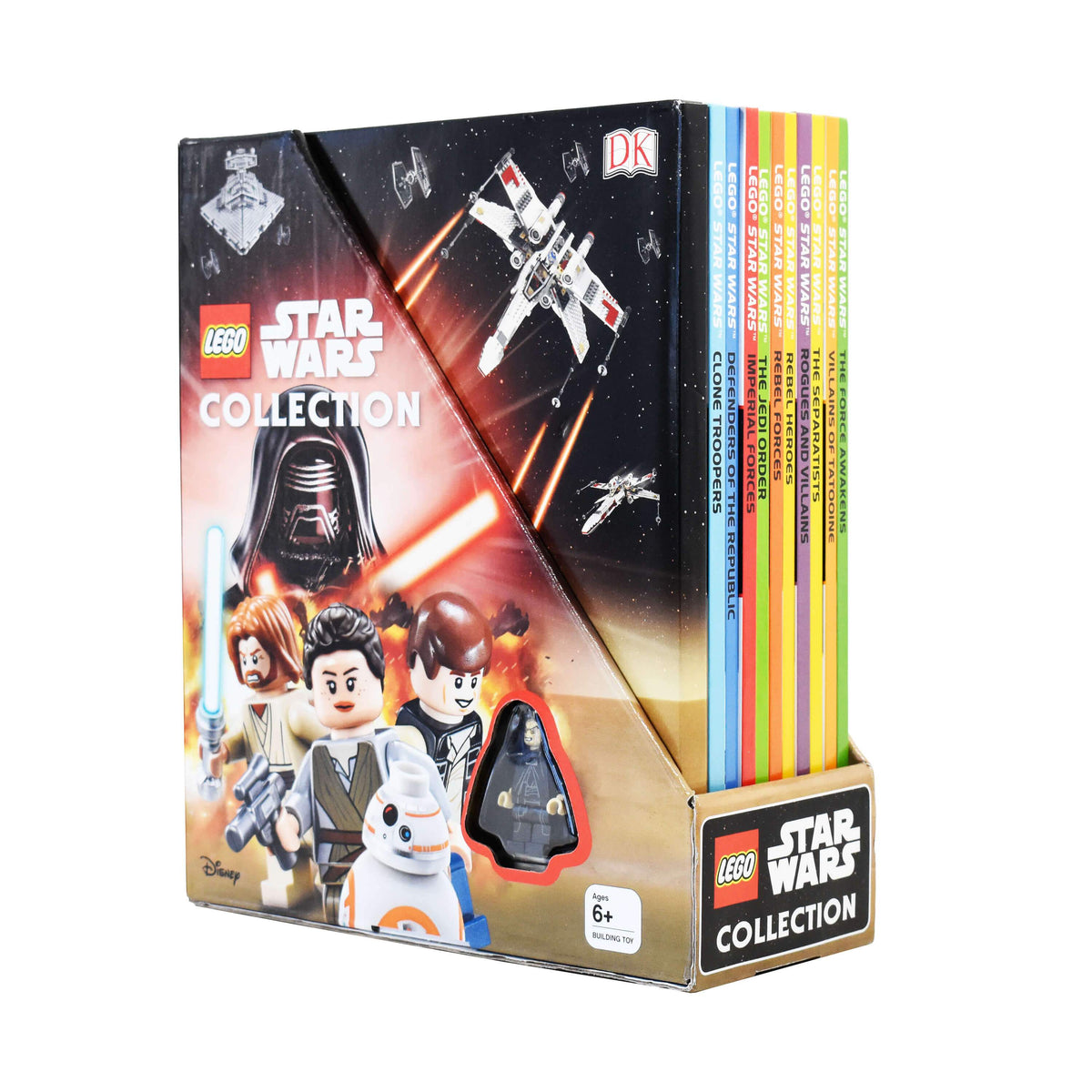 DK Lego Star Wars Collection 10 Books with Minifigure - Ages 5-7 - Har ...