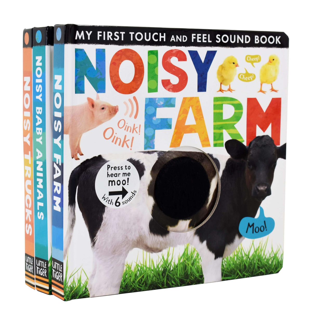  Noisy Babies: My First Touch and Feel Sound Book