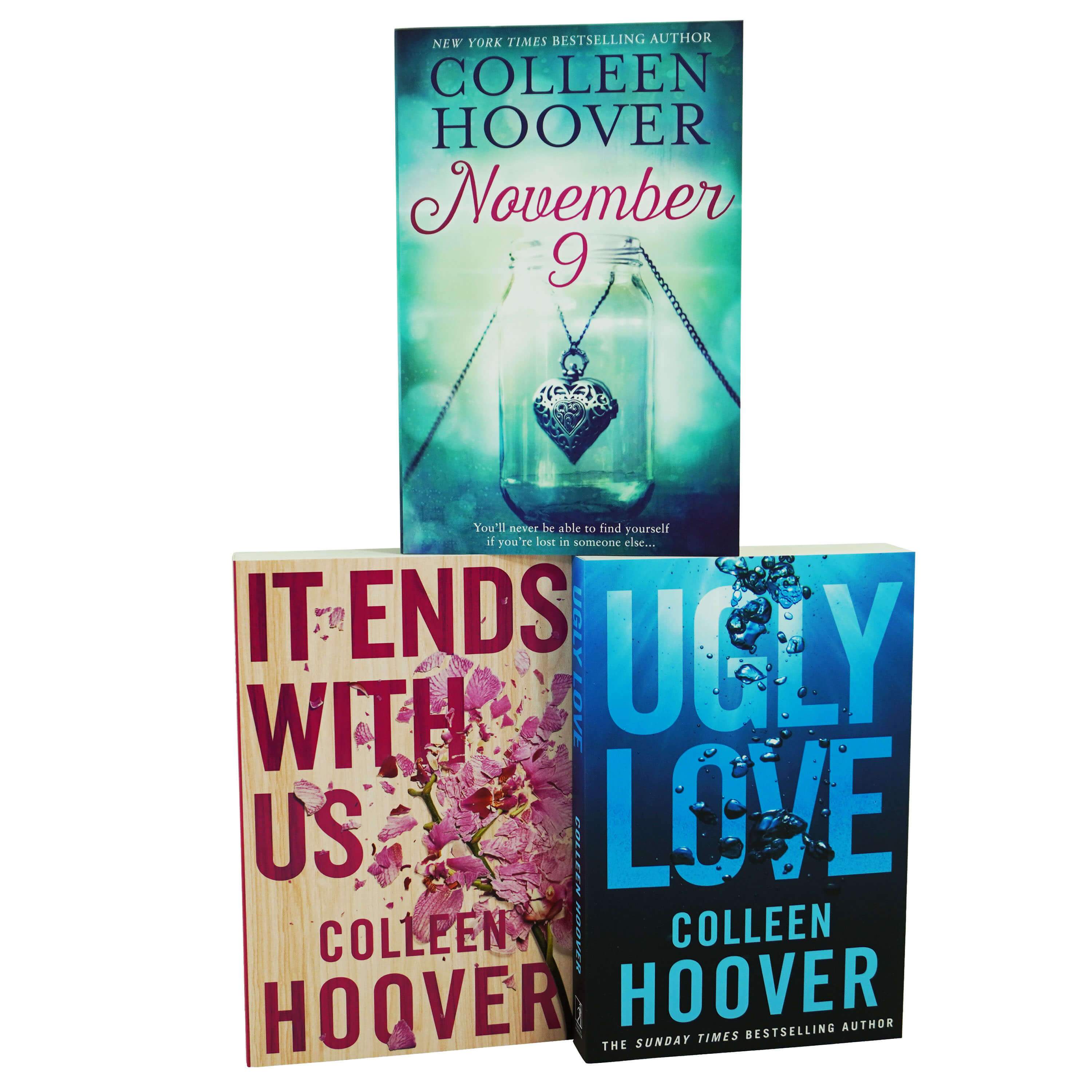 Colleen Hoover Collection 12 Book Set (It Ends With Us, Ugly Love, November  9, Verity & More)