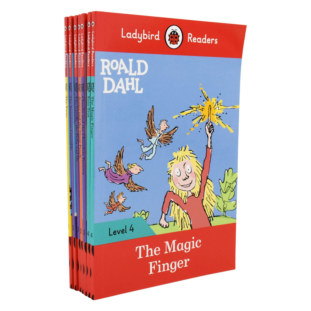 Roald Dahl Ladybird Readers 7 Books Collection Set - Ages 0-5 - Paperback