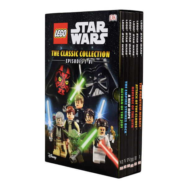 LEGO Star Wars Episodes I VI 6 Books Books2Door