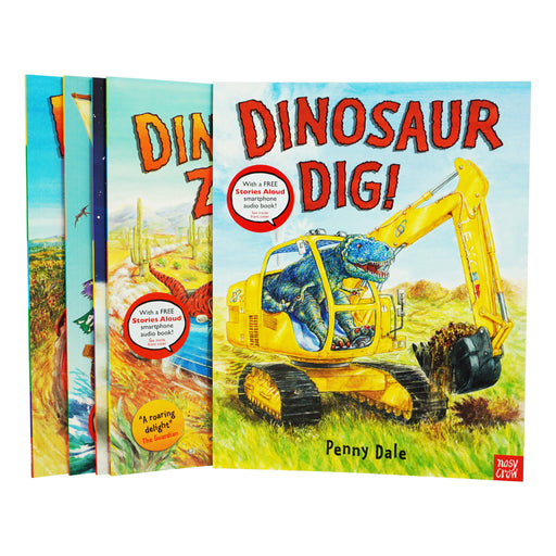 Penny Dale's Dinosaurs 5 Books Set With a Free Stories Audio Book! - Ages 2-6 - Paperback 0-5 Nosy Crow Ltd