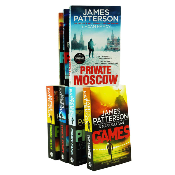 James Patterson Private Series 9 - 15 Collection 7 Books Set - Young A —  Books2Door