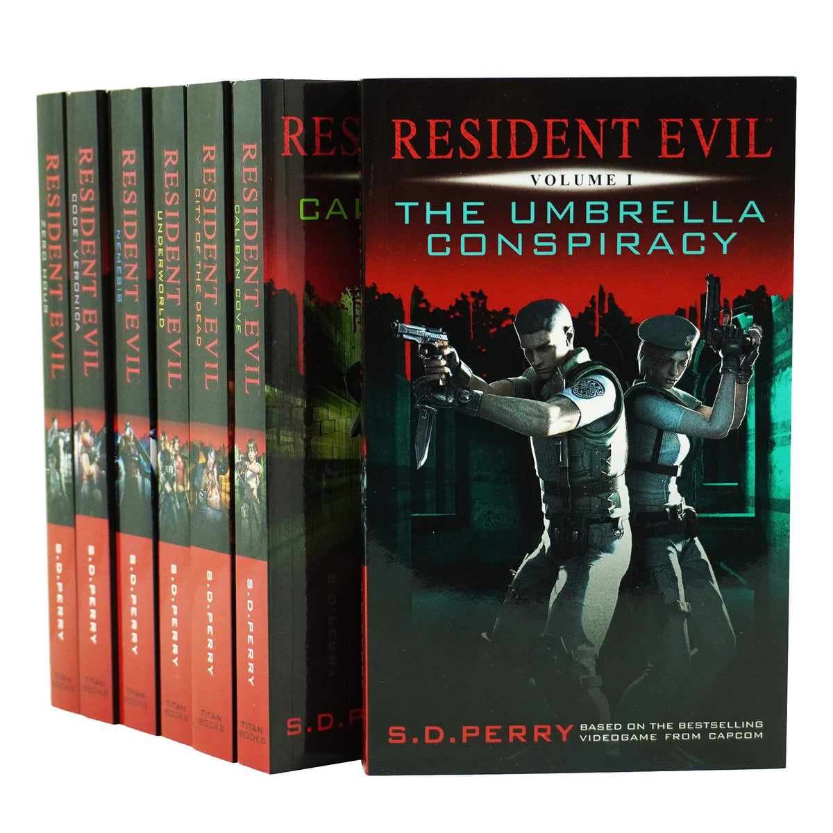 Resident Evil Novel 1 shops - 7 Books S D Perry OPP