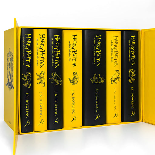 Harry Potter Hufflepuff House Editions 7 Books Collection Box Set By J.K. Rowling - Young Adult - Hardback Young Adult Bloomsbury