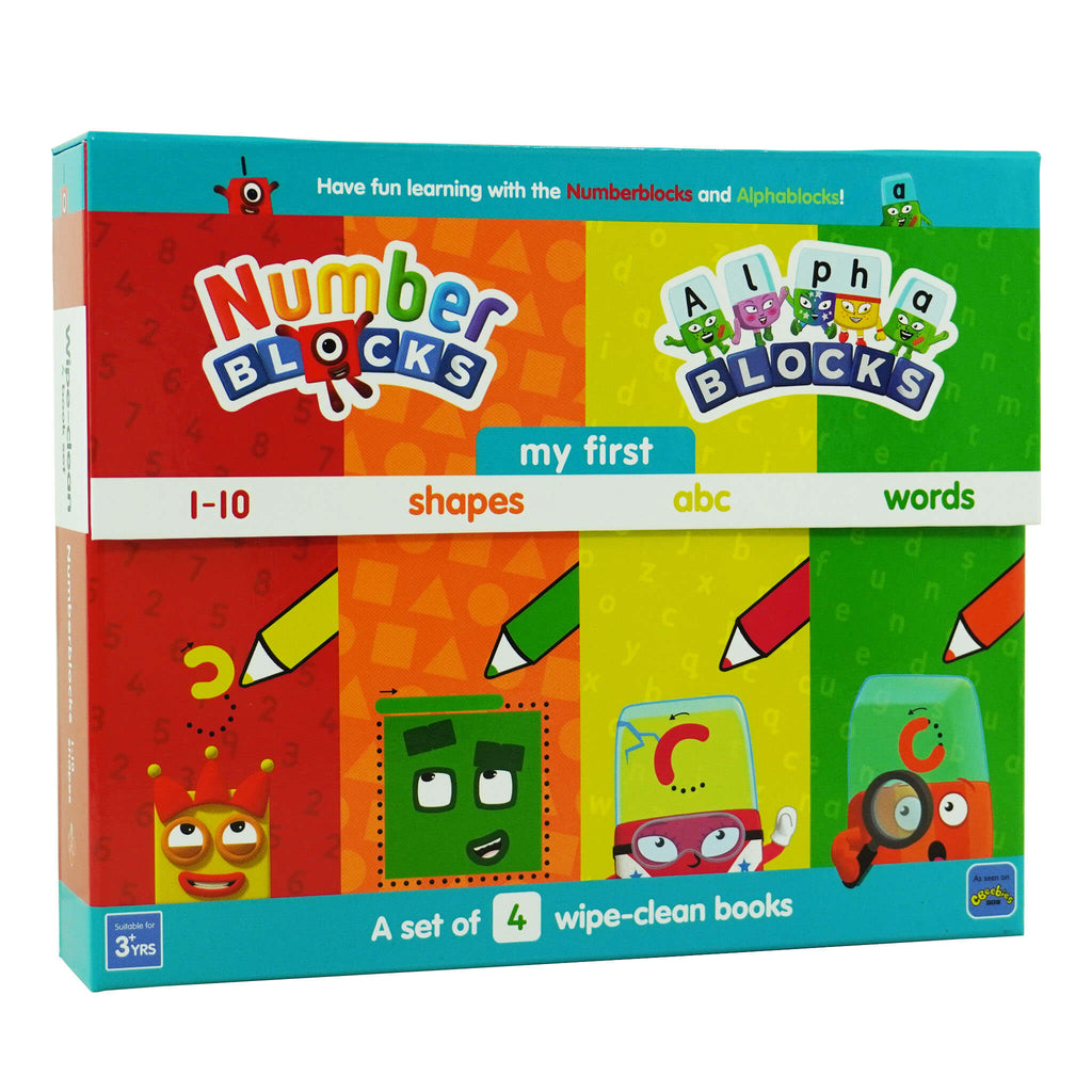 Number Blocks Stickers 1-10 -  Israel