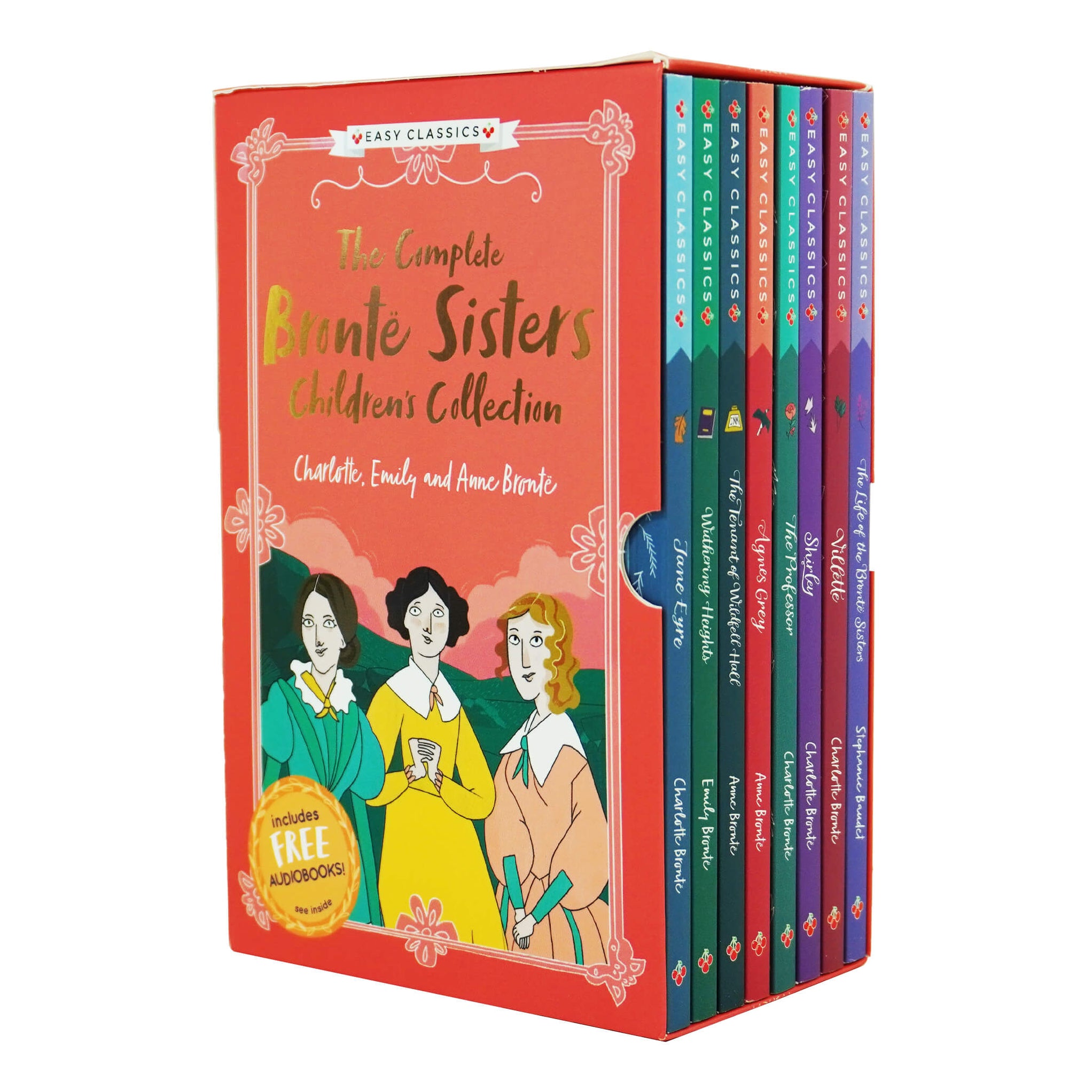 The Complete Bronte Sisters 8 Books Children's Collection Set (Easy Cl ...