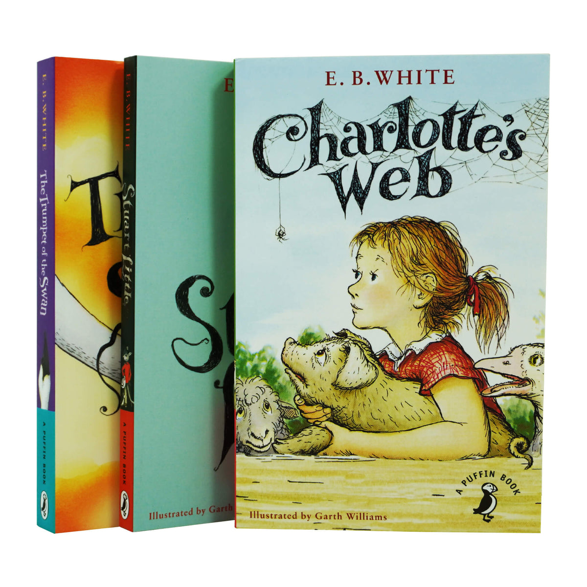 Charlotte's Web By E. B. White 3 Books Collection Set - Ages 6-11 - Pa ...