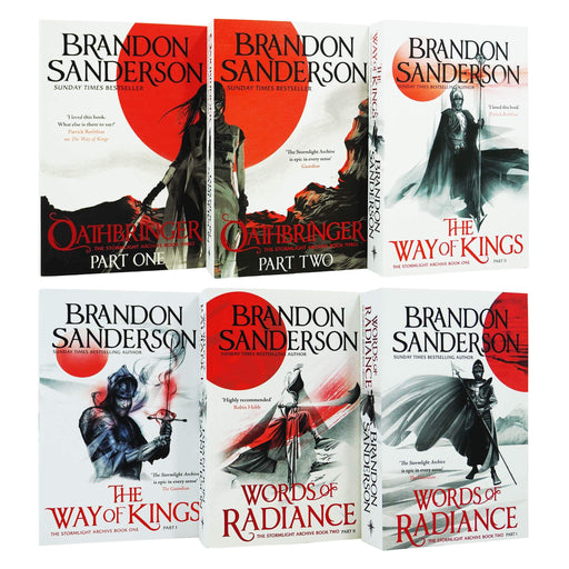 Stormlight Archive Series Brandon Sanderson Collection 4 Books Set