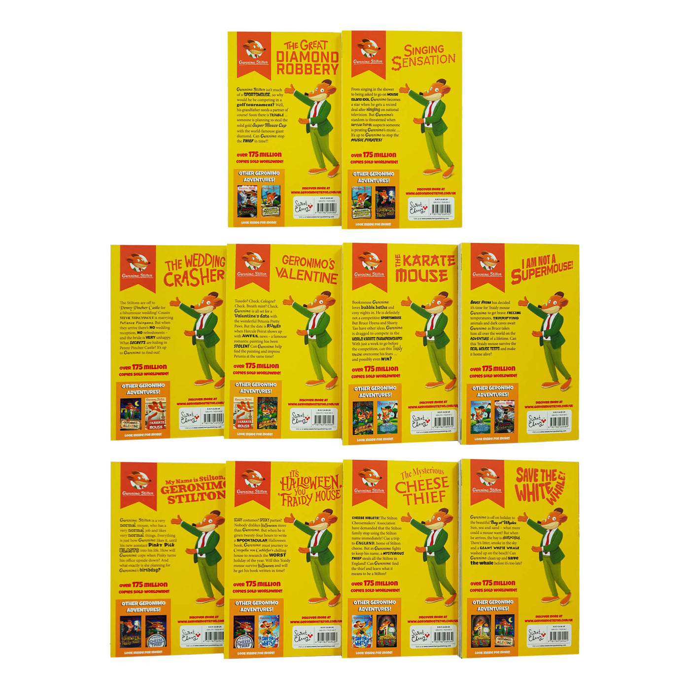 Geronimo Stilton The 10 Book Collection Series 5 Box Set Ages 5 7 — Books2door