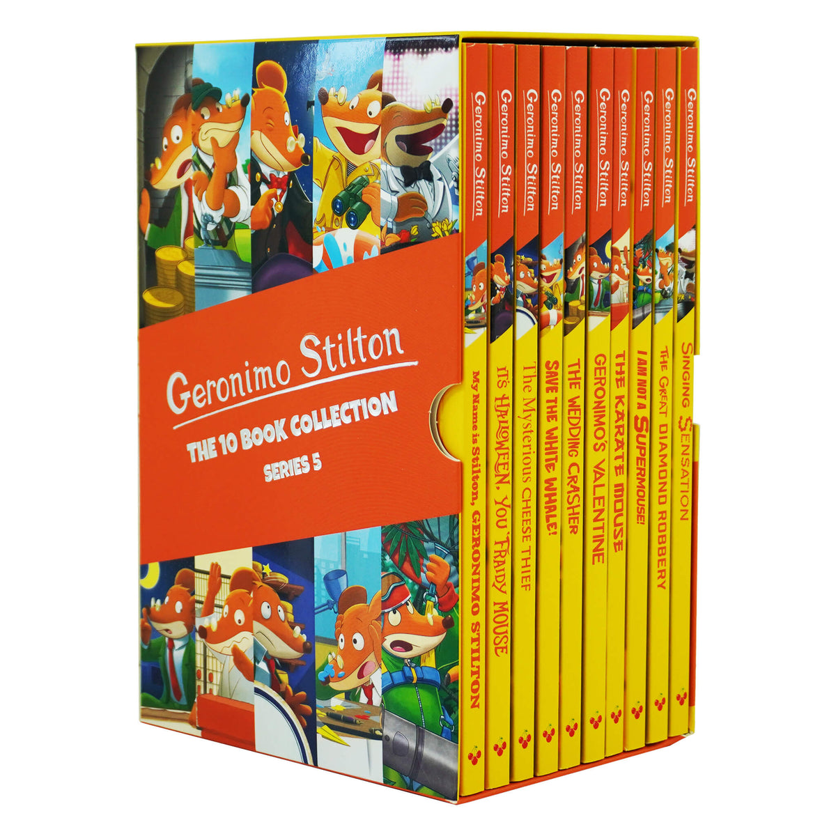 Geronimo Stilton The 10 Book Collection (Series 5) Box Set - Ages
