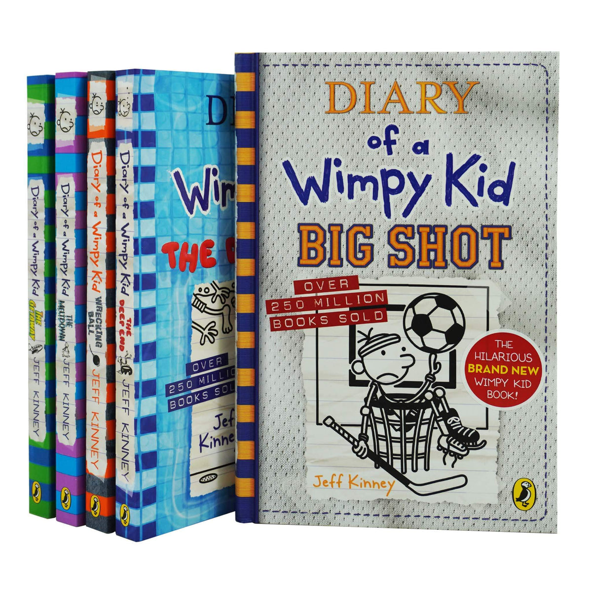 Diary Of A Wimpy Kid Collection 12 Books Set By Jeff Kinney: Jeff Kinney:  9789526527604: : Books