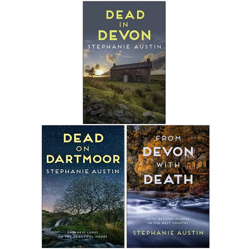 The Devon Mysteries 3 Books Collection Set By Stephanie Austin - Fiction - Paperback Fiction Allison & Busby