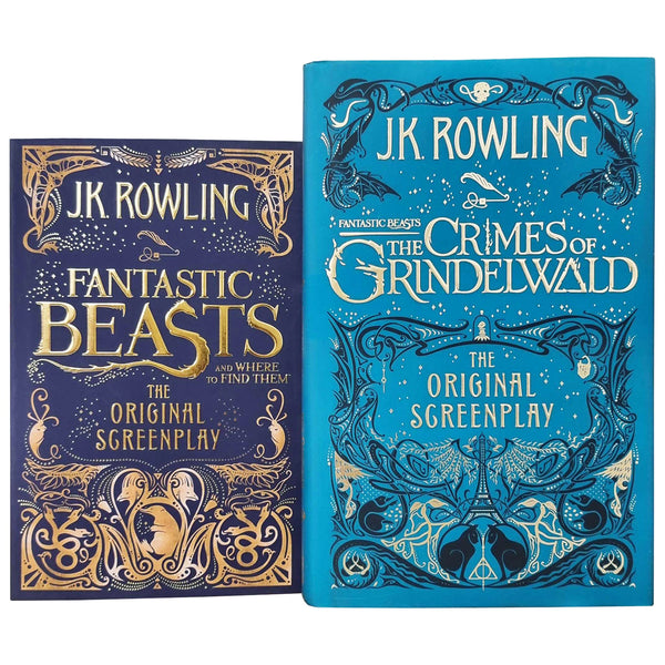 J. K. Rowling Collection 3 Books Set Fantastic Beasts and Where to Find New