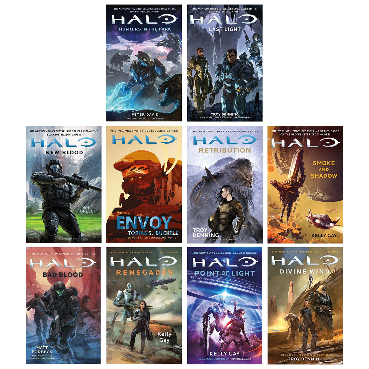 Halo Collection 10 Books Set - Fiction - Paperback — Books2Door