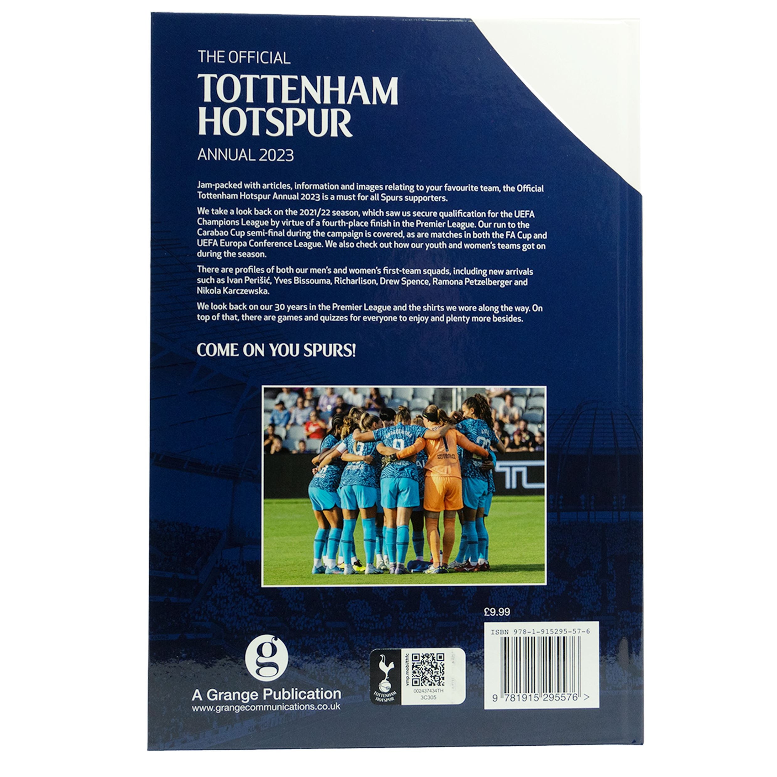 The Official Tottenham Hotspur Annual 2023 By Andy Greeves NonFicti