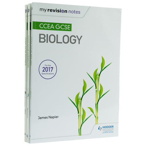 My Revision Notes: CCEA GCSE Biology, Chemistry & Physics 3 Books Collection Set - Ages 14-16 - Paperback Non-Fiction Hodder Education