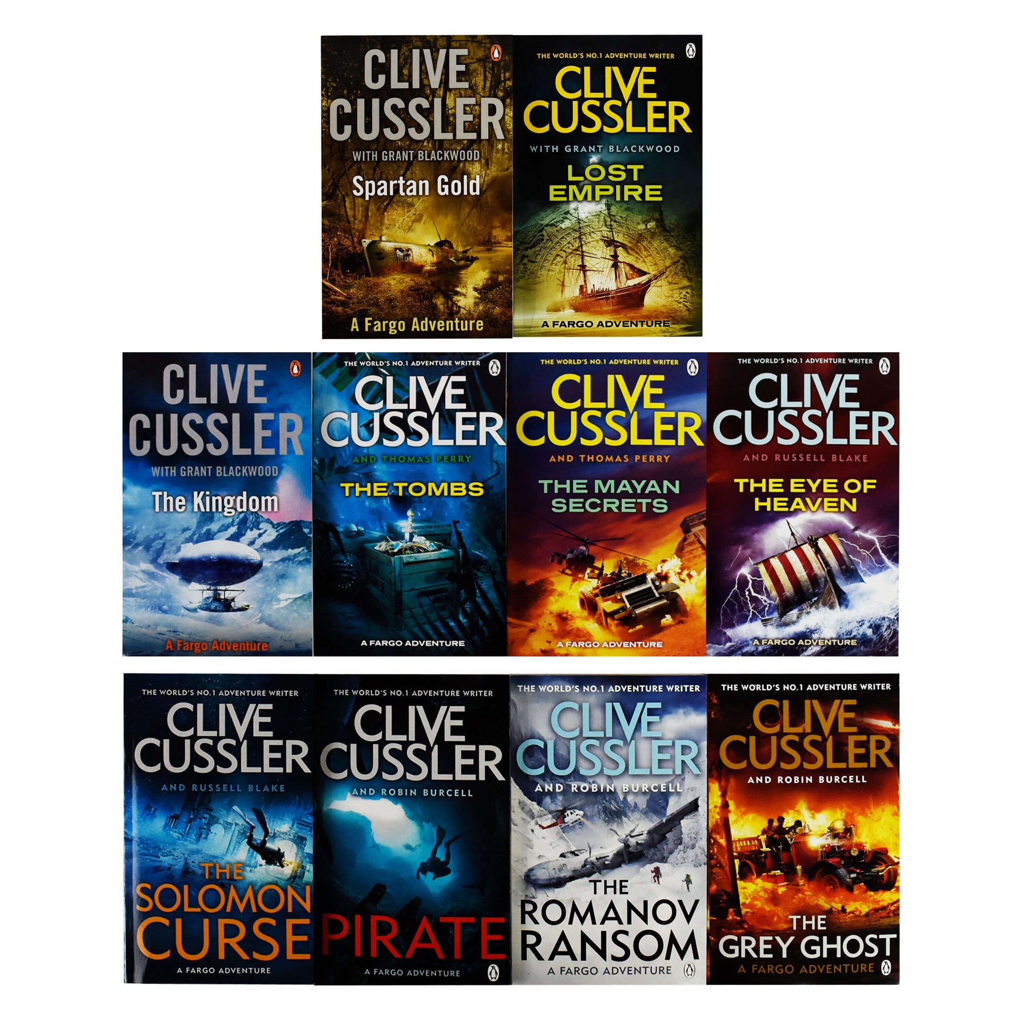 A Sam and Remi Fargo Adventure by Clive Cussler & Grant Blackwood 10 B ...