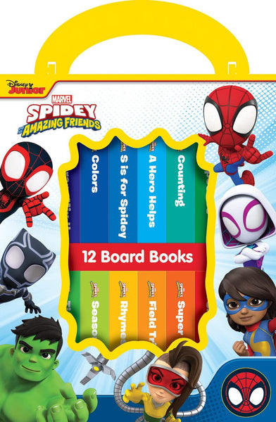 SPIDEY AND HIS AMAZING FRIENDS: FIRST LOOK AND FIND BOOK & GIANT PUZZLE -  The Toy Insider