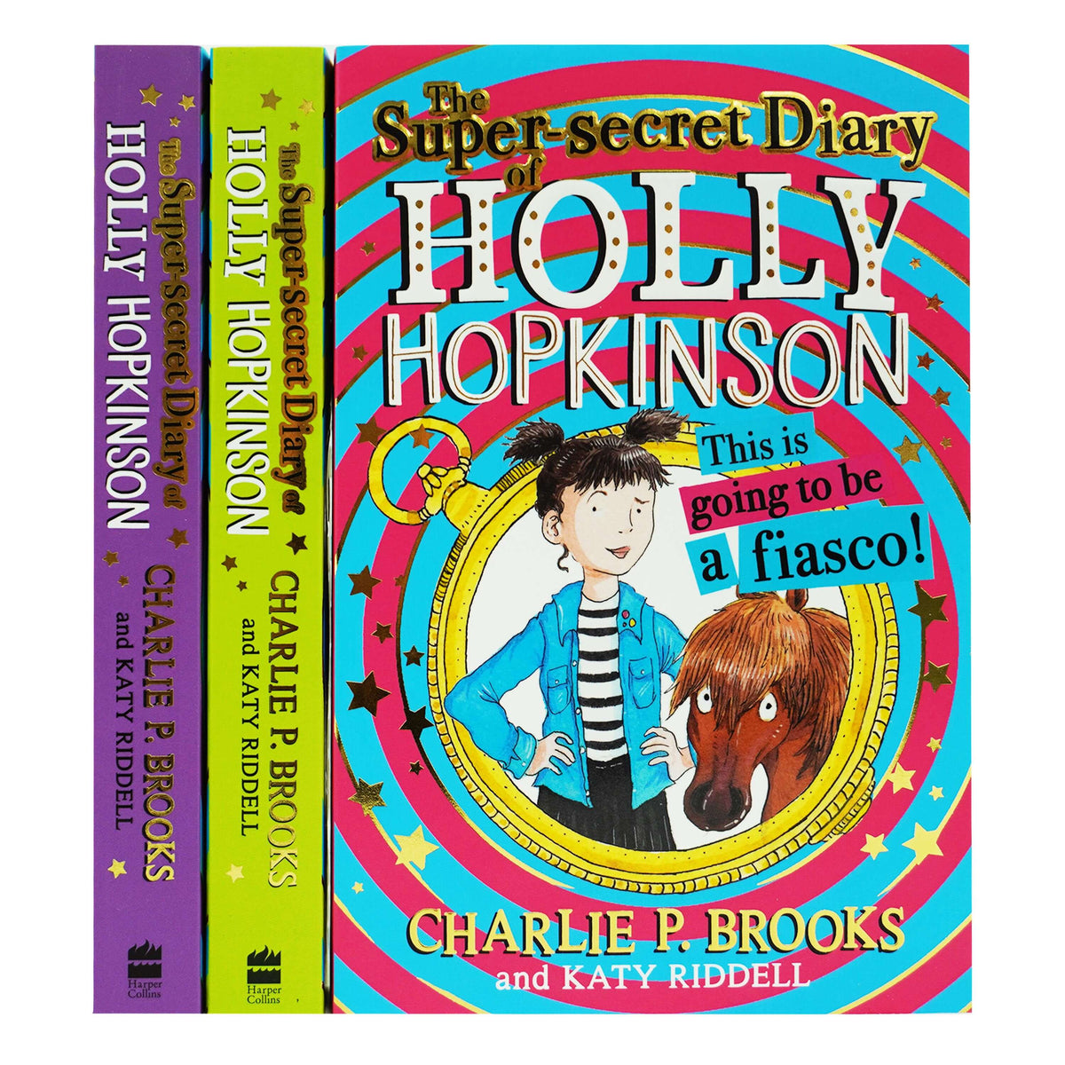 The Super-Secret Diary of Holly Hopkinson by Charlie P. Brooks 3 Books ...