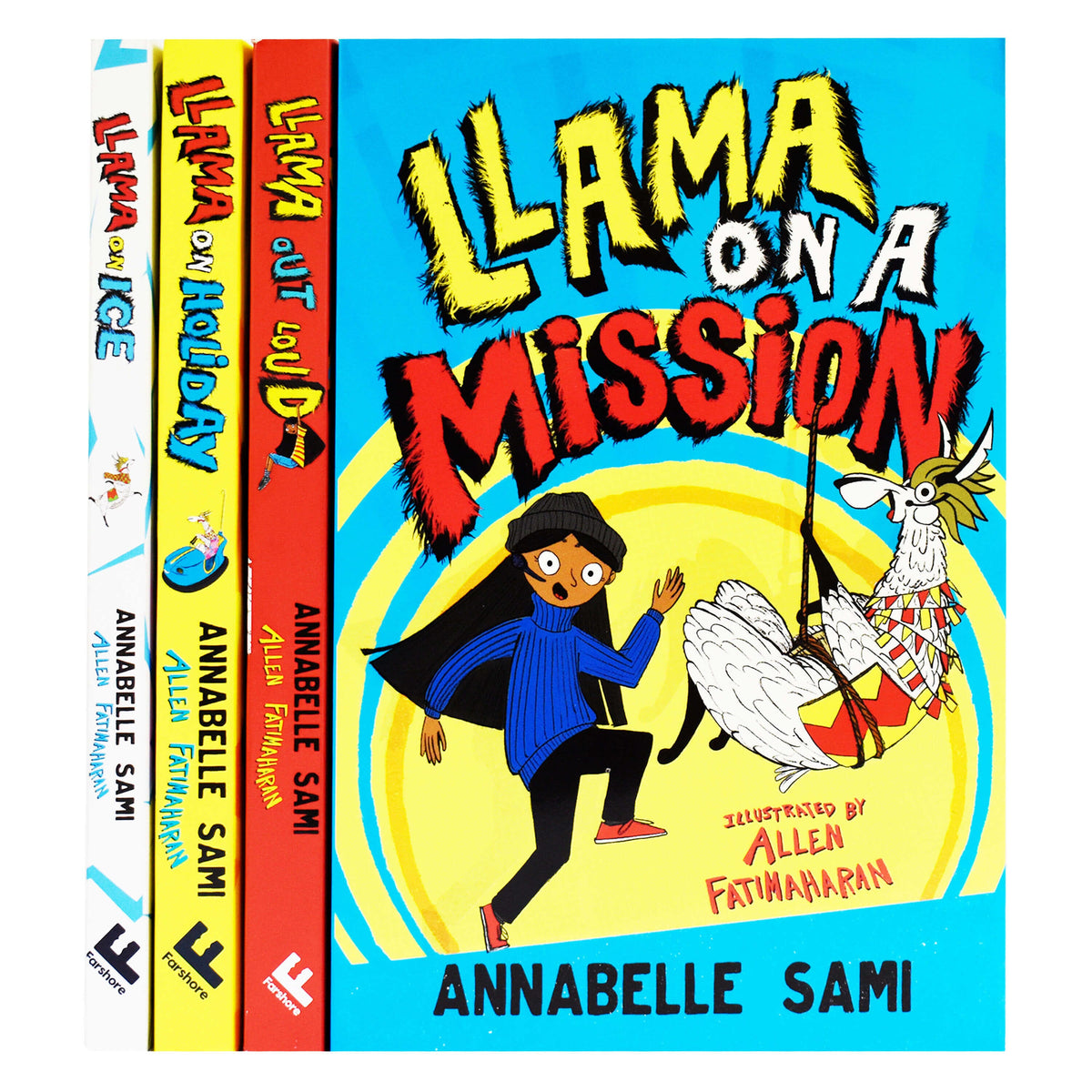 Llama Out Loud Series by Annabelle Sami 4 Books Collection Set - Ages ...