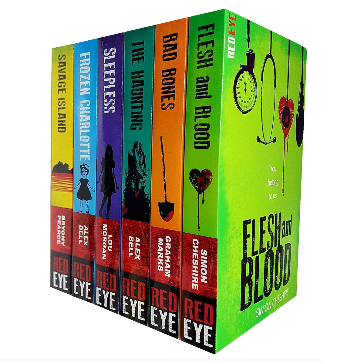 Red Eye Horror Series 6 Book Collection - Young Adult - Paperback ...