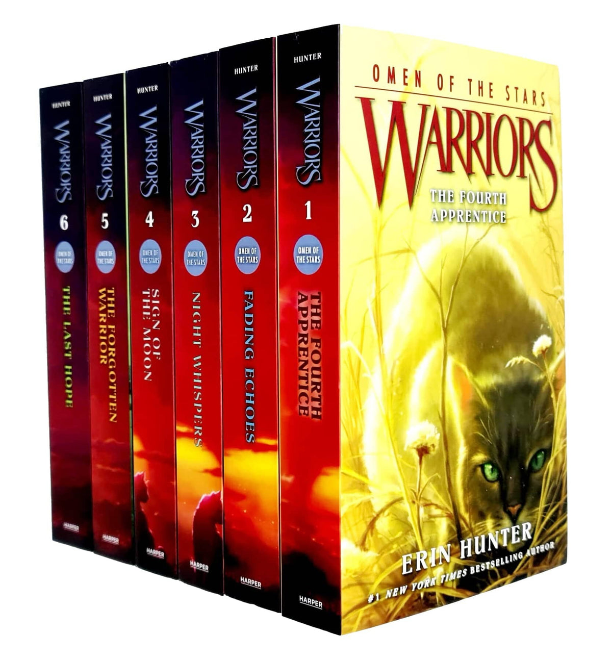 Warrior Cats Series 1 by Erin Hunter - 6 Books — Books2Door