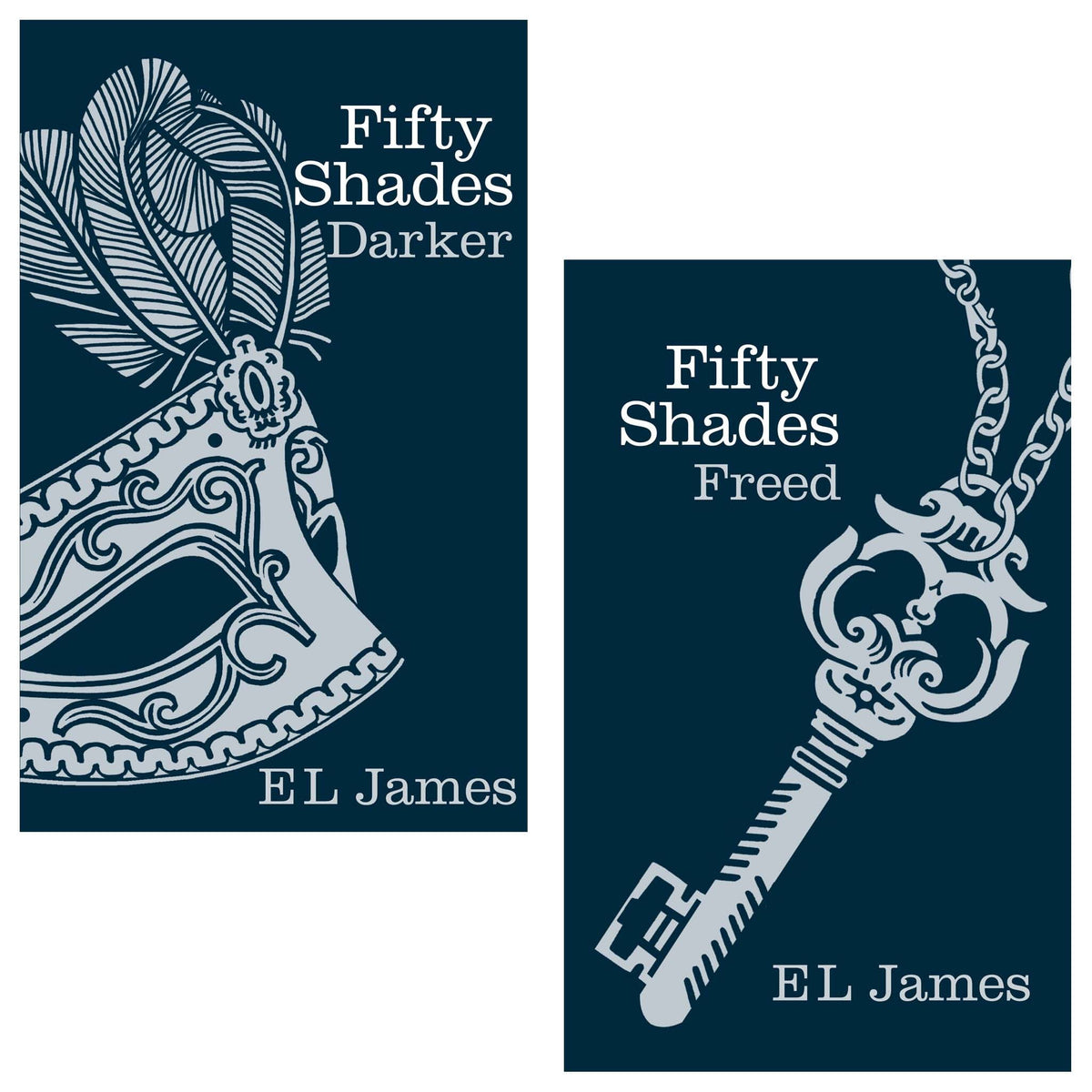 Fifty Shades Series By E L James 2 Books Collection Set Fiction Ha — Books2door 