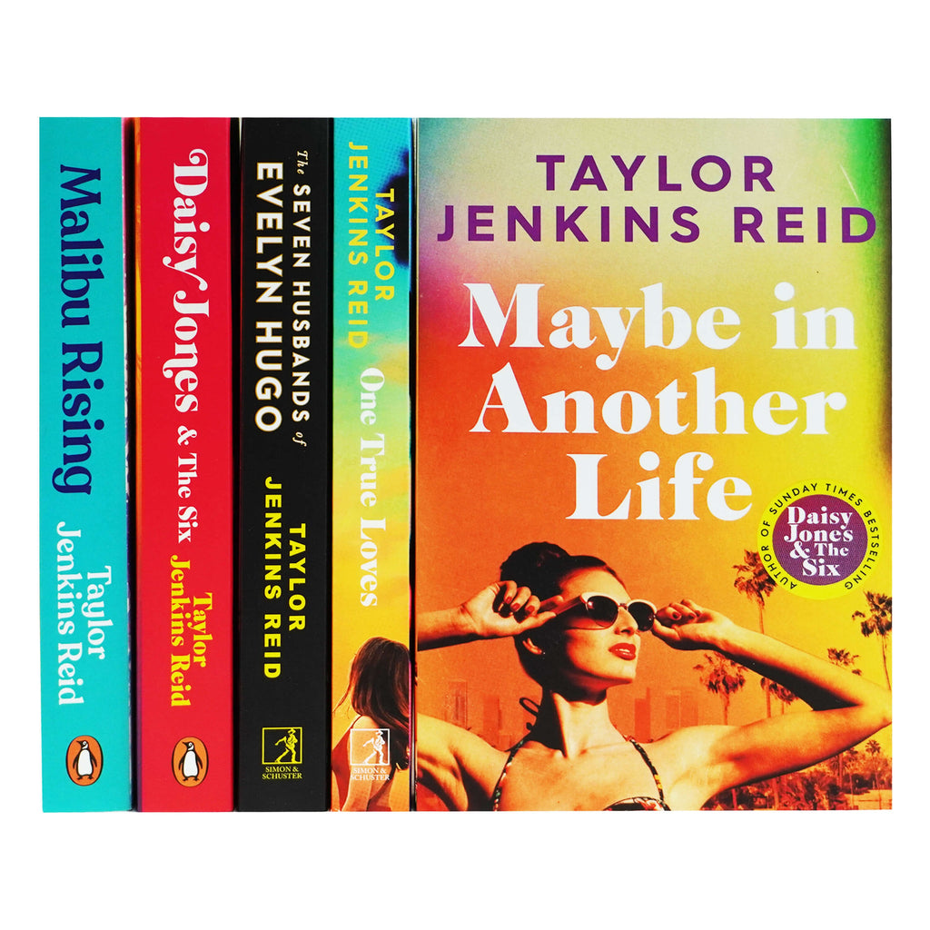 Taylor Jenkins Reid 4 Books Collection Set(The Seven Husbands of Evelyn Hugo,  Malibu Rising, Maybe in Another Life, One True Loves): Taylor Jenkins Reid:  9789123471188: : Books