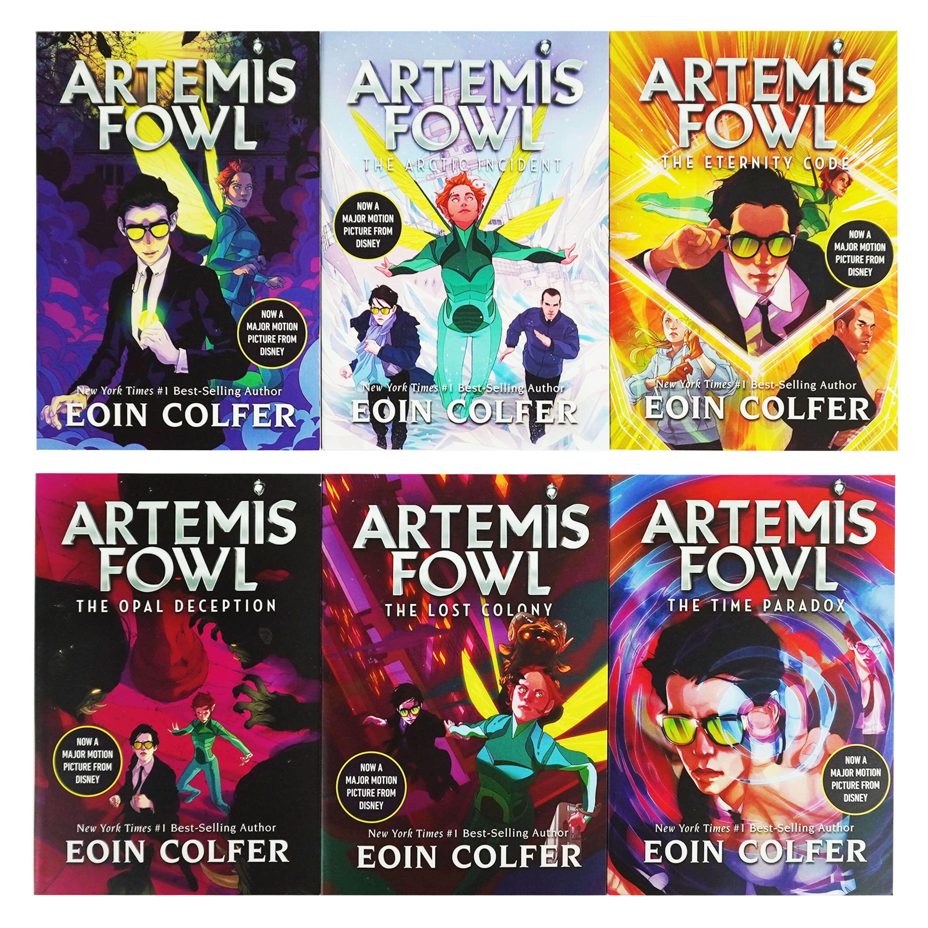 Disney Time Paradox, The-Artemis Fowl, Book 6 - by Eoin Colfer (Paperback)