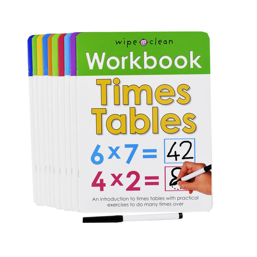 Wipe Clean Workbooks Series 10 Books Collection Set - Ages 0-5 