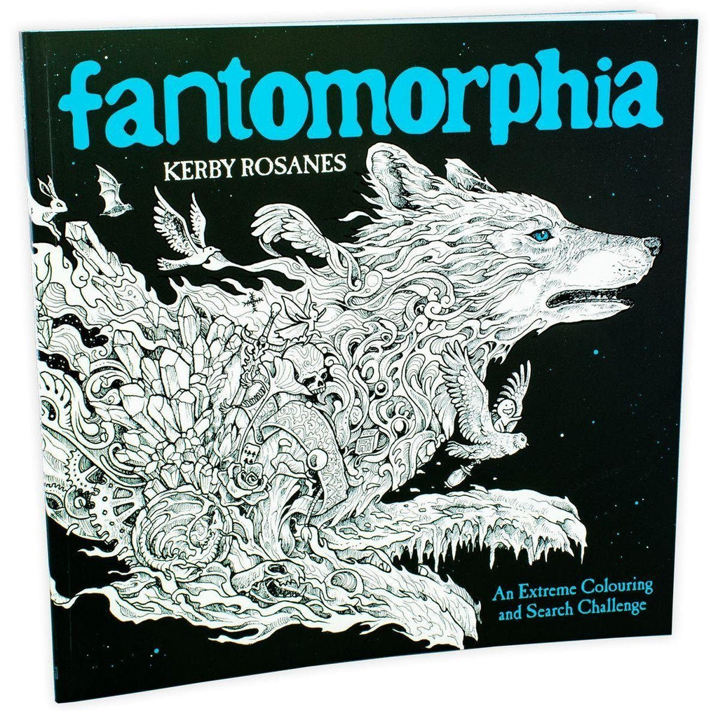 Fantomorphia by Kerby Rosanes  Colouring Book Review - Colour