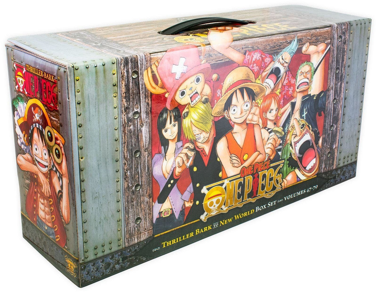 One Piece Box Set 3: Thriller Bark to New World: Volumes 47-70 with Premium  (3) (One Piece Box Sets)