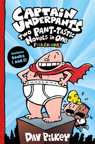 This collection of Captain Underpants TV comics features some of the  Waistband Warrior's stretchiest and most exciting bad-guy battles!