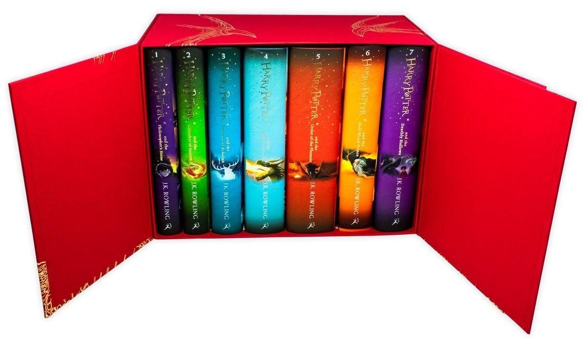 Harry Potter The Complete Collection (Red Case) - Ages 9+ - Paperback