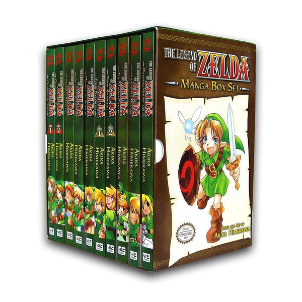 The Legend Of Zelda Box Set 1-10 - 10 Books - Action / Adventure -  Paperback - Akira Himekawa