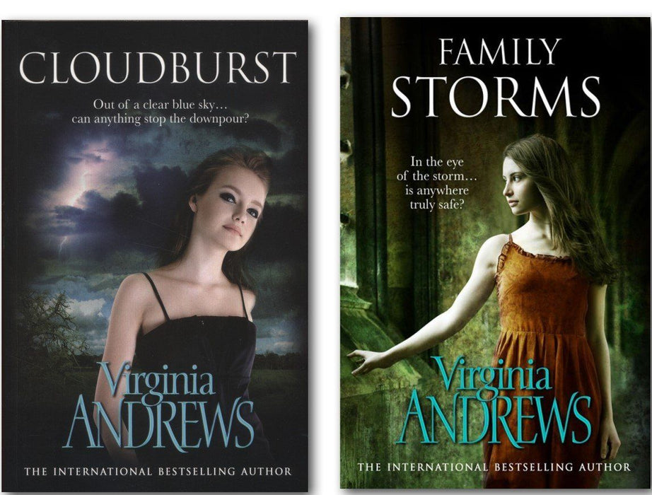 Virginia Andrews Storms 2 Books - Adult - Paperback Young Adult Simon & Schuster